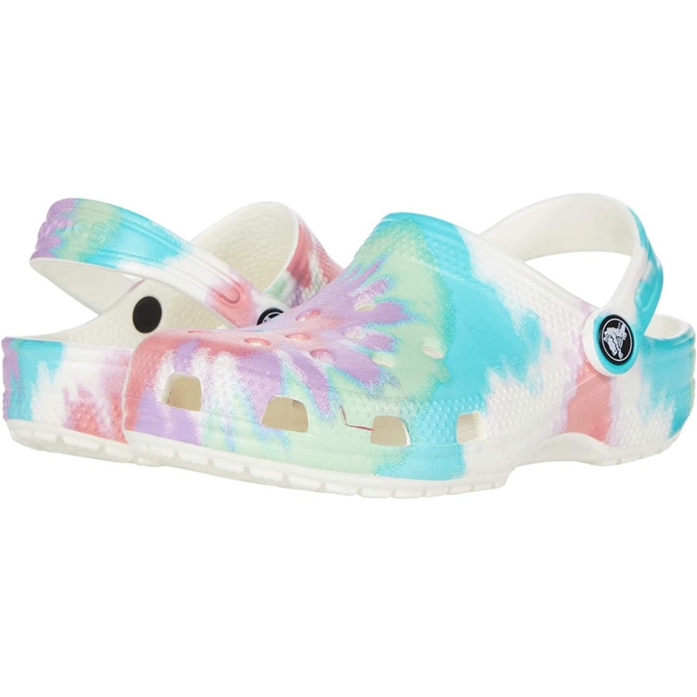 Crocs Kids' Classic Graphic Clog Tie Dye Clog Toddler - Picture 4 of 5
